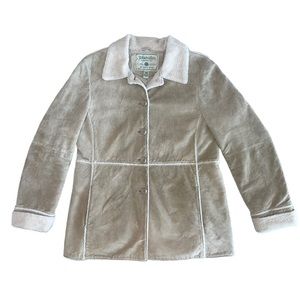 St. John’s Bay Washable Suede Winter Coat
